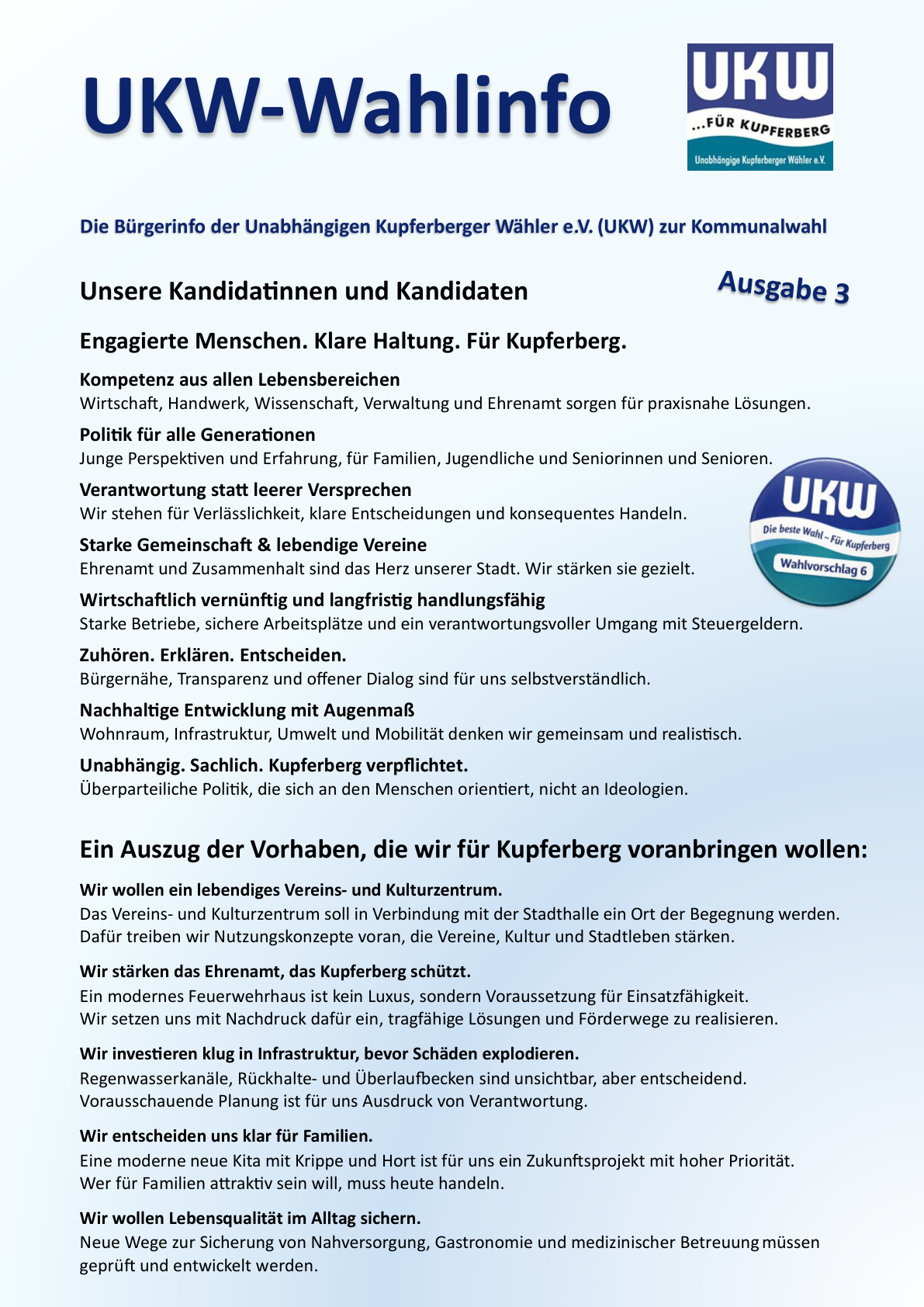 Titelseite Ausgabe 3
